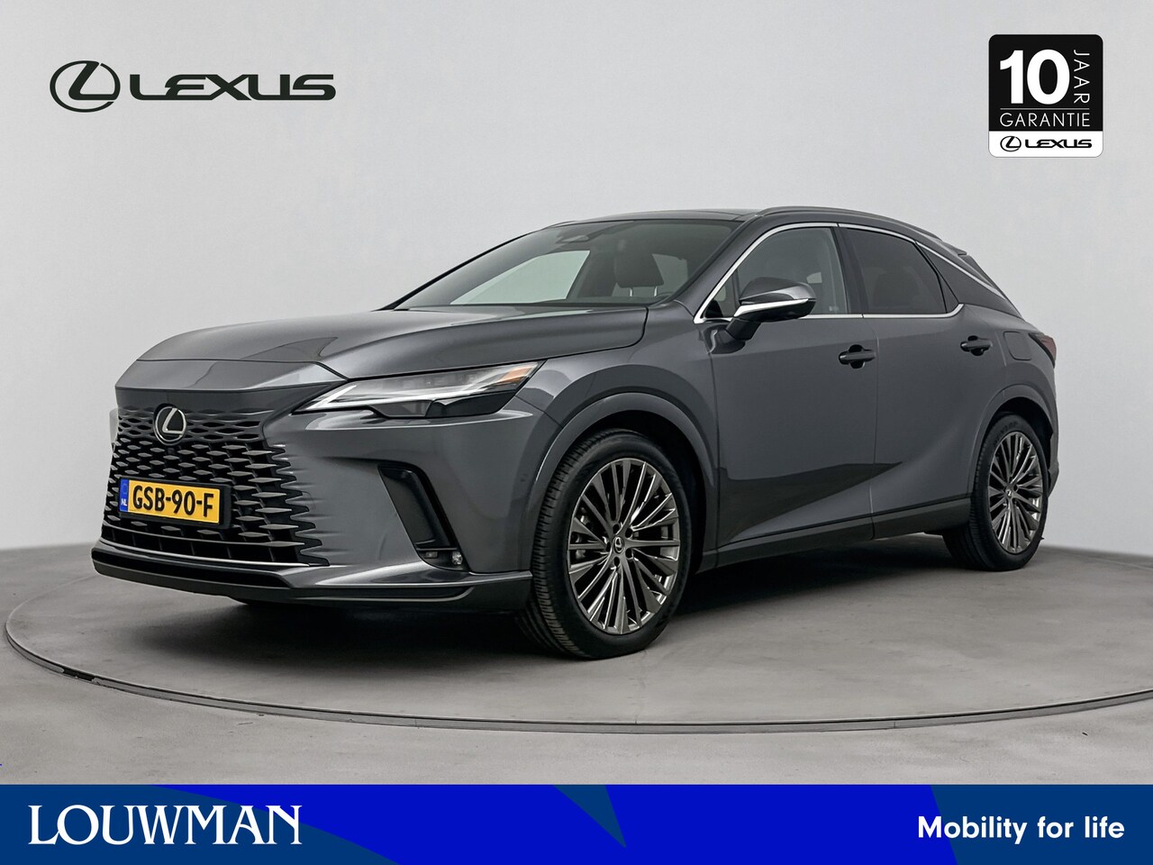 Lexus RX 450h - 450h+ Plug-in Hybrid President Line Limited | Panoramadak | Trekhaak | Navigatie | Stuurve - AutoWereld.nl