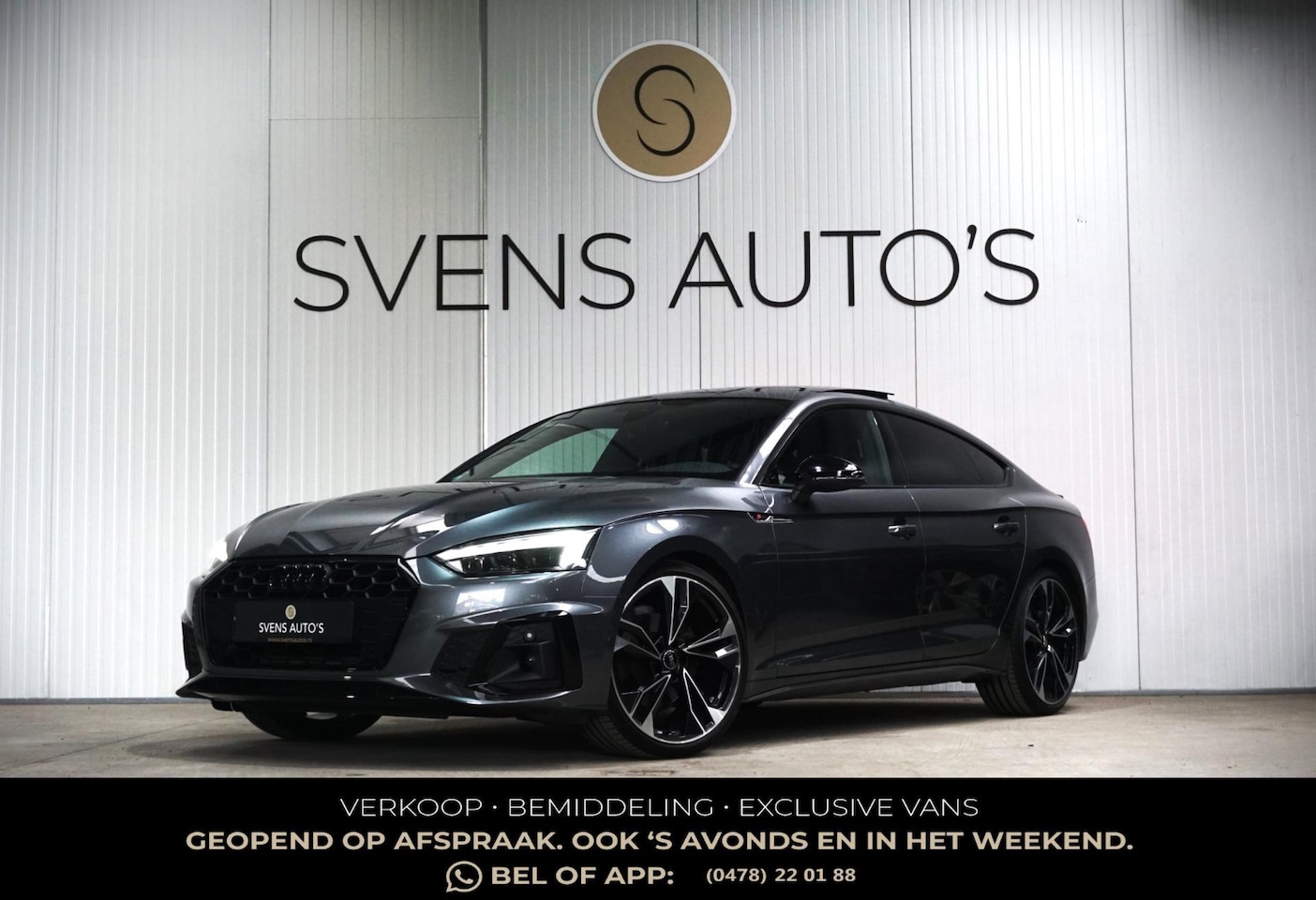 Audi A5 Sportback - 40 TFSI S-Line Panodak|Bang&Olufsen|Virtual|ACC|Matrix|Sfeer - AutoWereld.nl