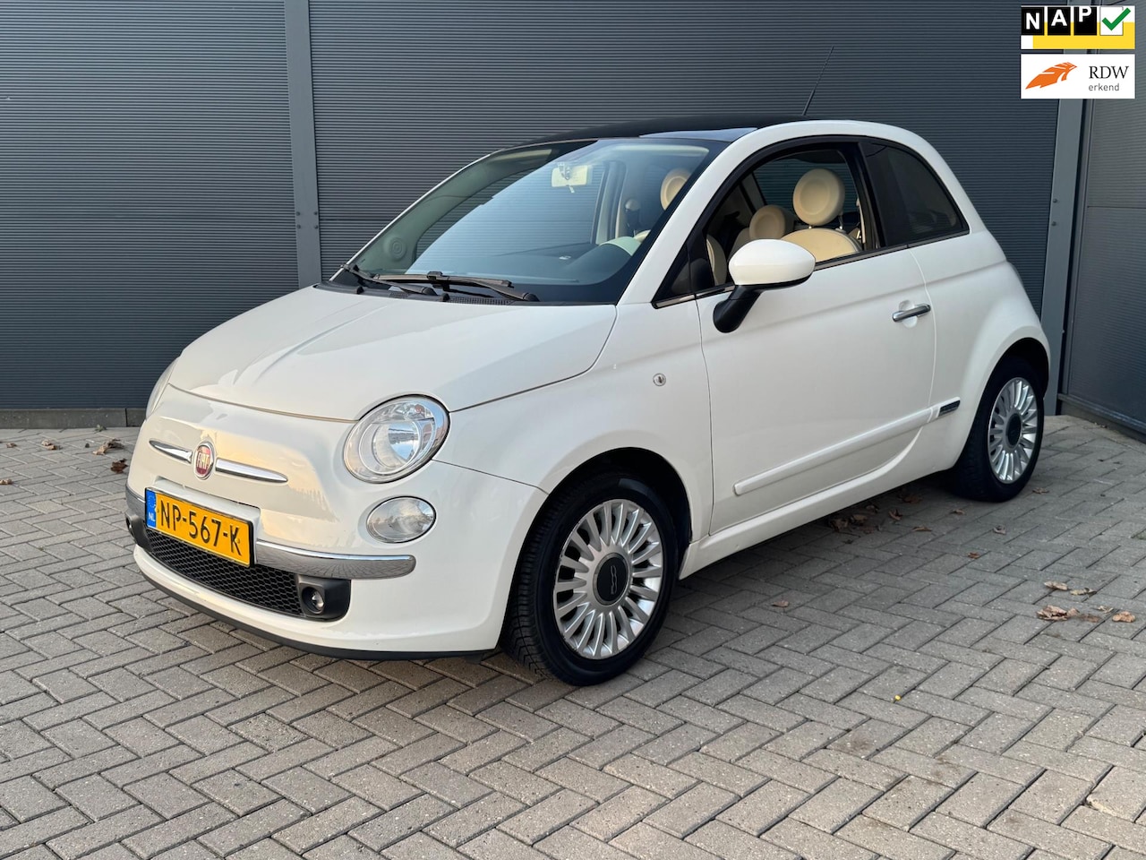 Fiat 500 - 0.9 TwinAir Lounge / Pano / Airco - AutoWereld.nl