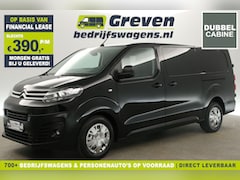 Citroën Jumpy - 2.0 HDI L3H1 Dubbele Cabine | 6 Persoons Airco 360Camera Cruise Carplay PDC Navi 2xSchuifd