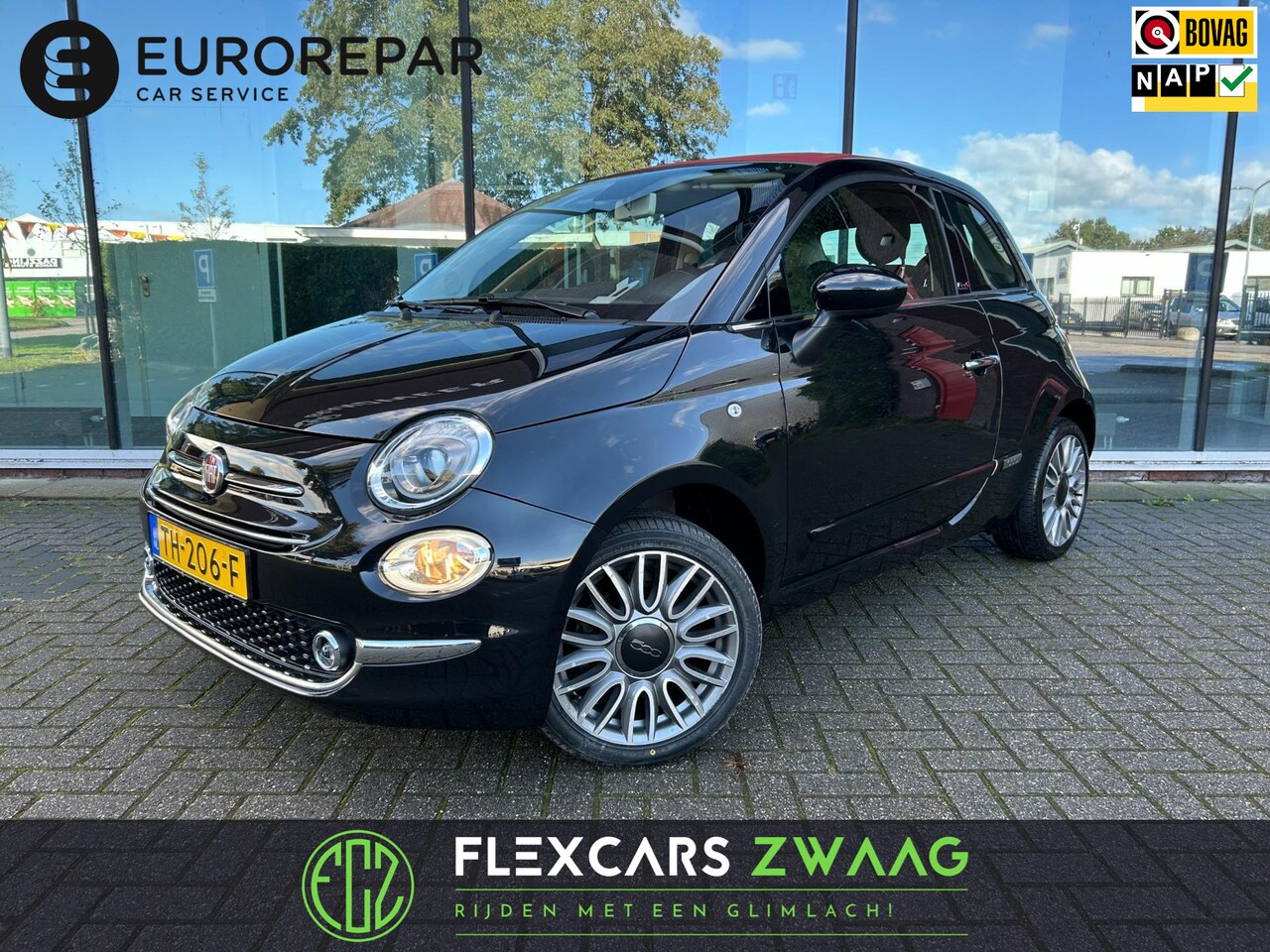 Fiat 500 C - 0.9 TwinAir Turbo Collezione - Navi - Parkeerhulp - Org.NL - NAP - AutoWereld.nl