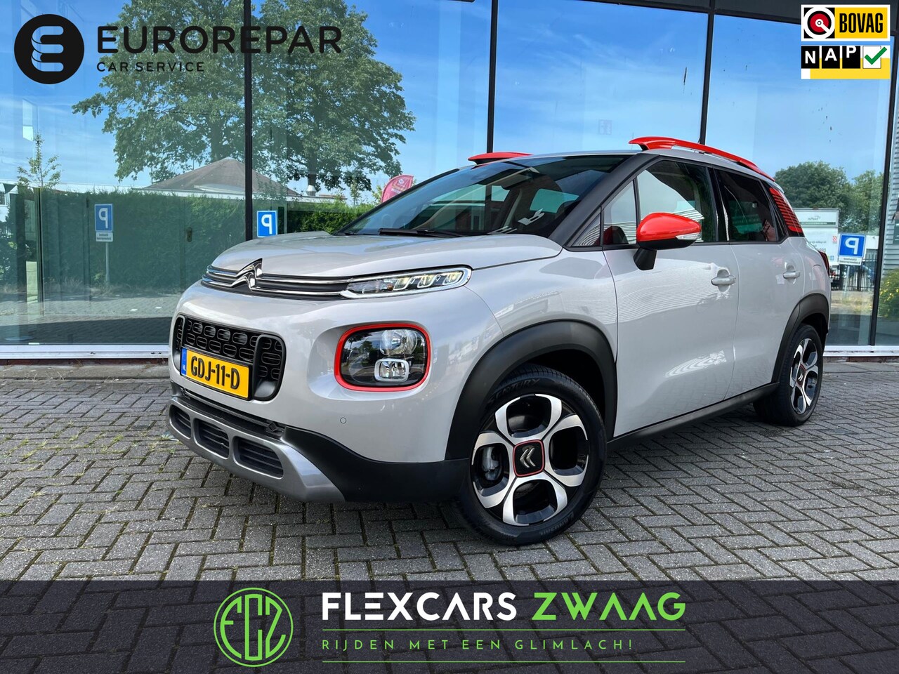 Citroën C3 Aircross - 1.2 PureTech 110pk S&S Shine - Automaat - Navi - Climate - Cruise - Hoge instap - AutoWereld.nl