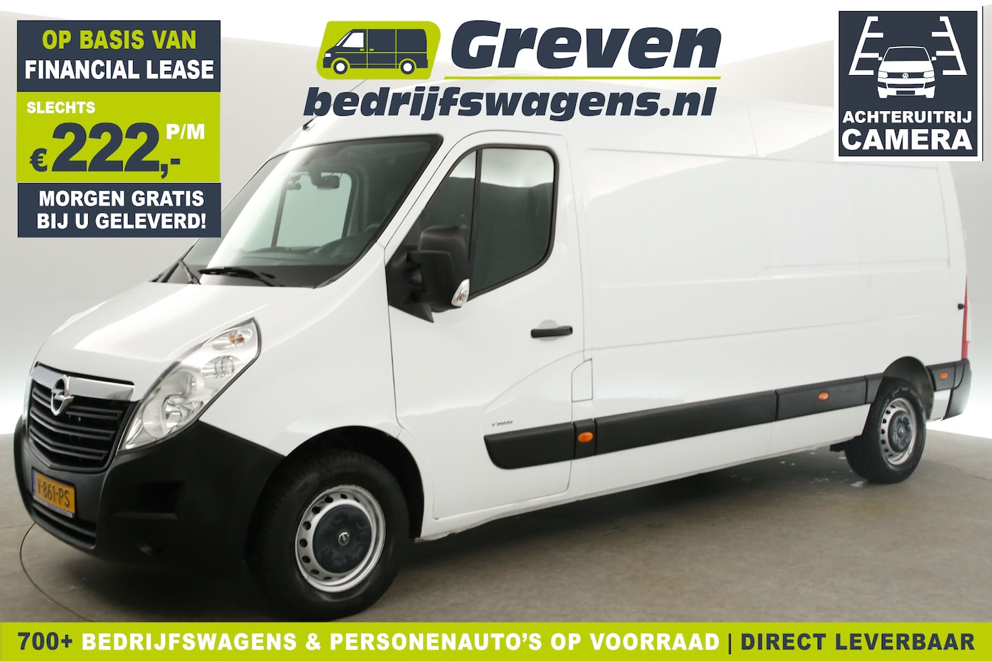 Opel Movano - 2.3 CDTI L3H2 Airco Camera Cruise PDC 3 Persoons Elektrpakket - AutoWereld.nl