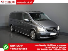 Mercedes-Benz Viano - 3.0 V6 L3 XL DC Dubbel Cabine Elek.Stoelen/ Luchtvering/ Pano/ Leder/ Elek.Schuifdeuren/ X