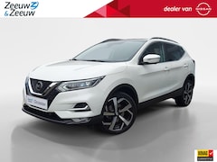 Nissan Qashqai - 1.3 DIG-T Tekna 159PK AUTOMAAT | 1ste eigenaar | Volledig onderhouden | Panorama dak | 360