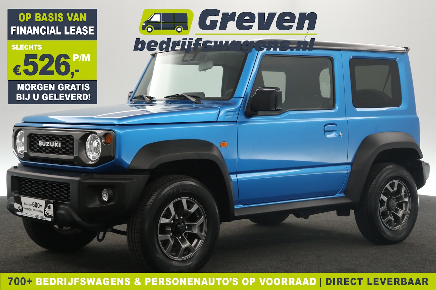 Suzuki Jimny - 1.5 Style 4x4 AWD Clima Cruise Navi 4 Persoons Elektrpakket 15"LMV LED Stoelverwarming - AutoWereld.nl