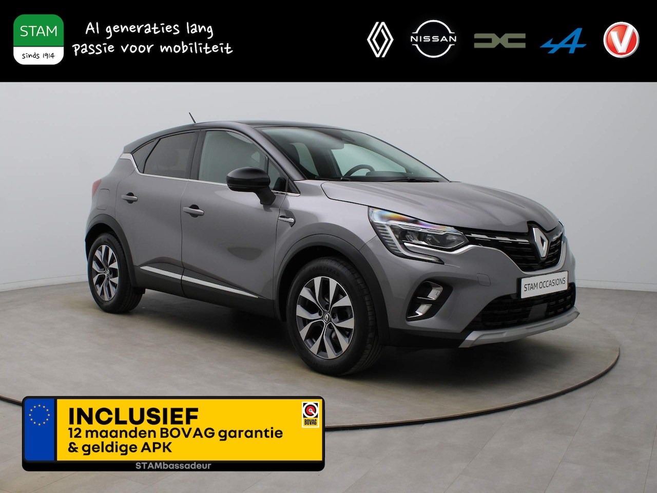 Renault Captur - TCe 100pk Intens Camera | Climate | Navi | Parksens. achter | Stuur verwarmd - AutoWereld.nl