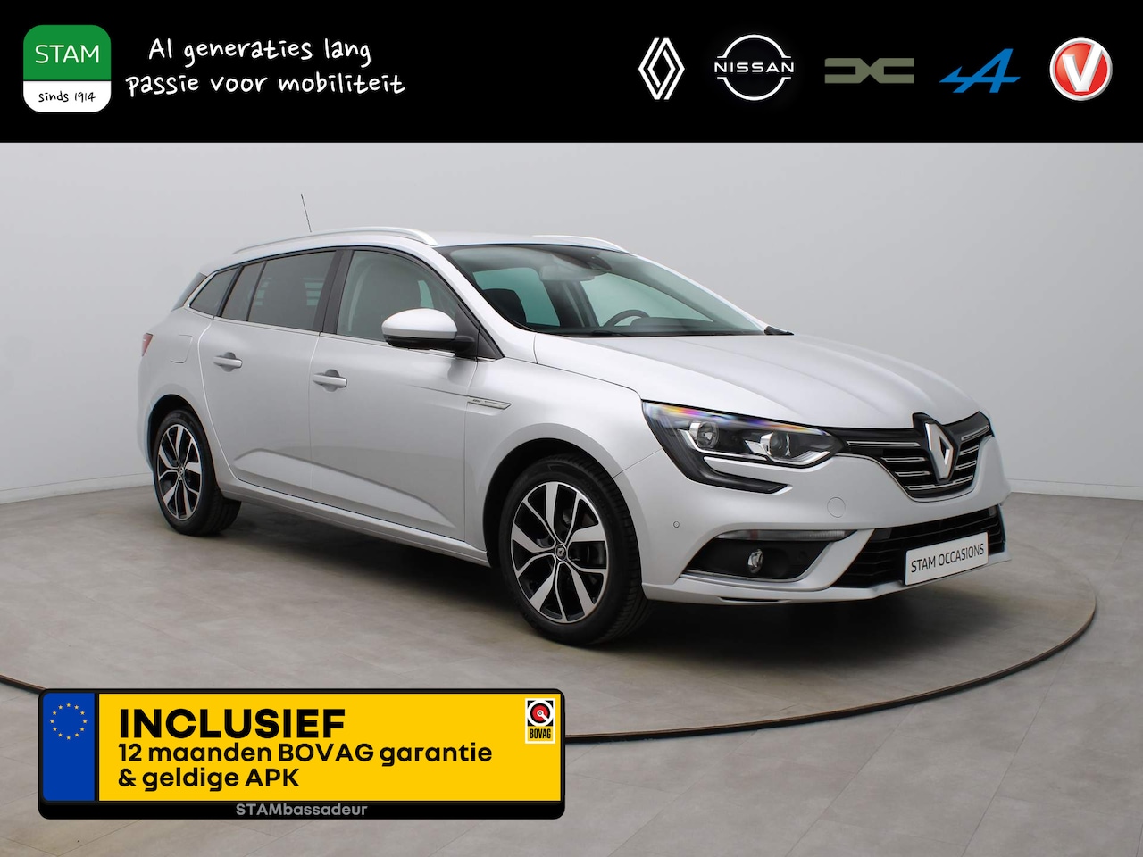 Renault Mégane Estate - TCe 115pk Bose Camera | Climate | Navi | Parksens. v+a | Trekhaak - AutoWereld.nl