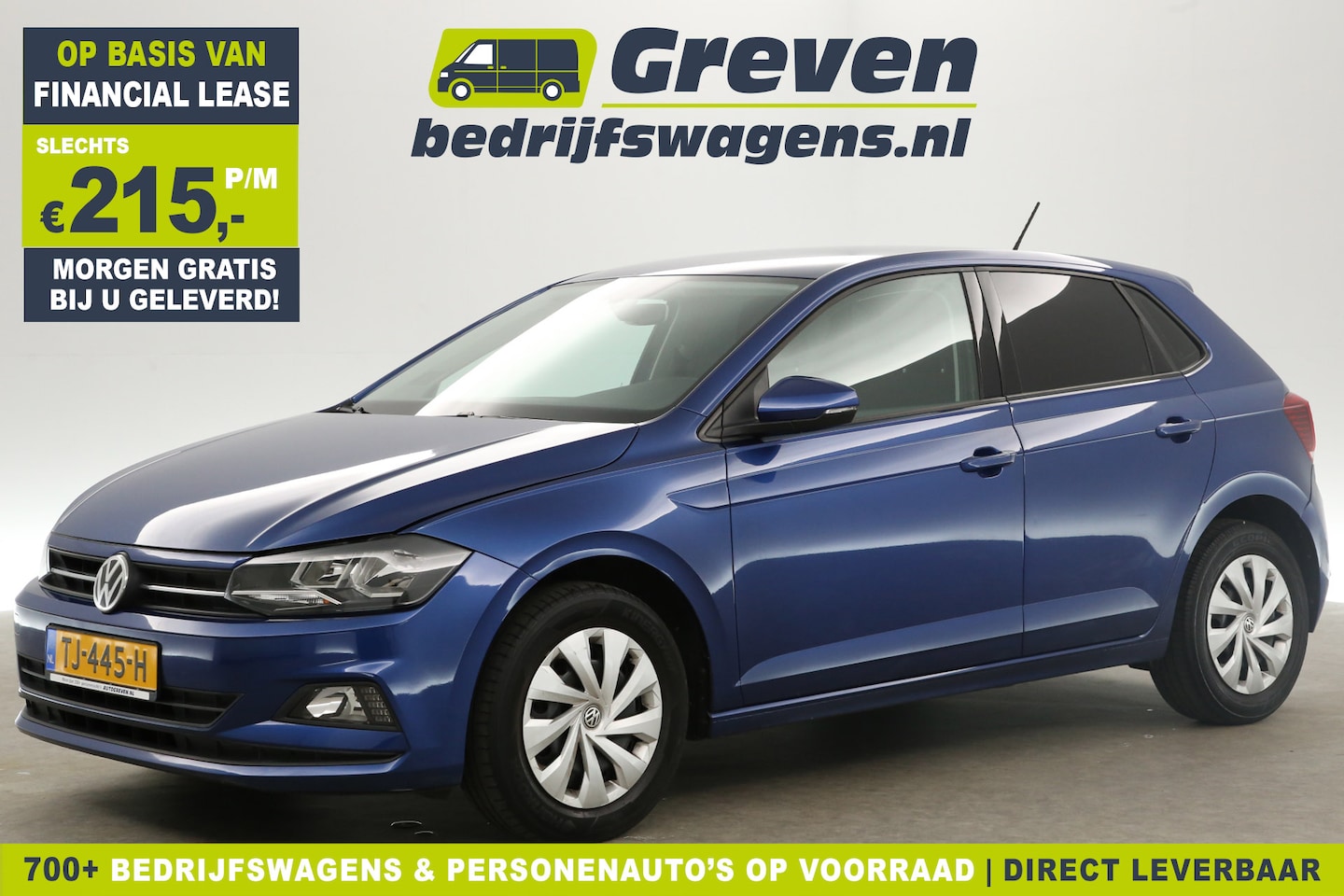 Volkswagen Polo - 1.0 TSI Airco Adaptive-Cruise Carplay LED Navi - AutoWereld.nl