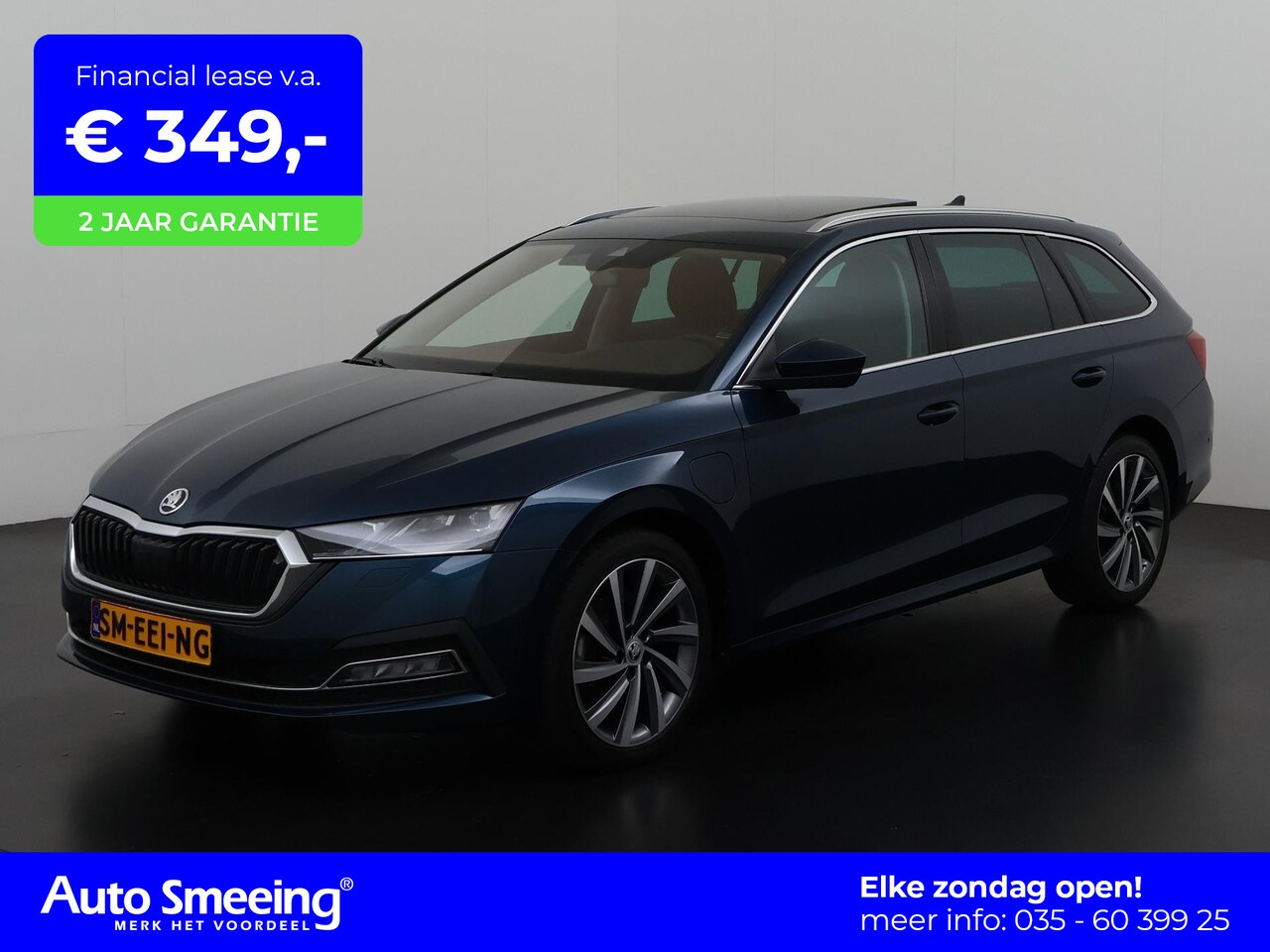 Skoda Octavia Combi - 1.4 TSI iV PHEV Style | Panoramadak | Stuurverwarming | Zondag Open! - AutoWereld.nl