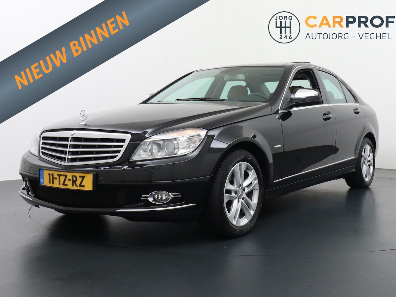 Mercedes-Benz C-klasse - 280 Elegance Panoramadak Comand Navigatie Lederen bekleding Automaat - AutoWereld.nl