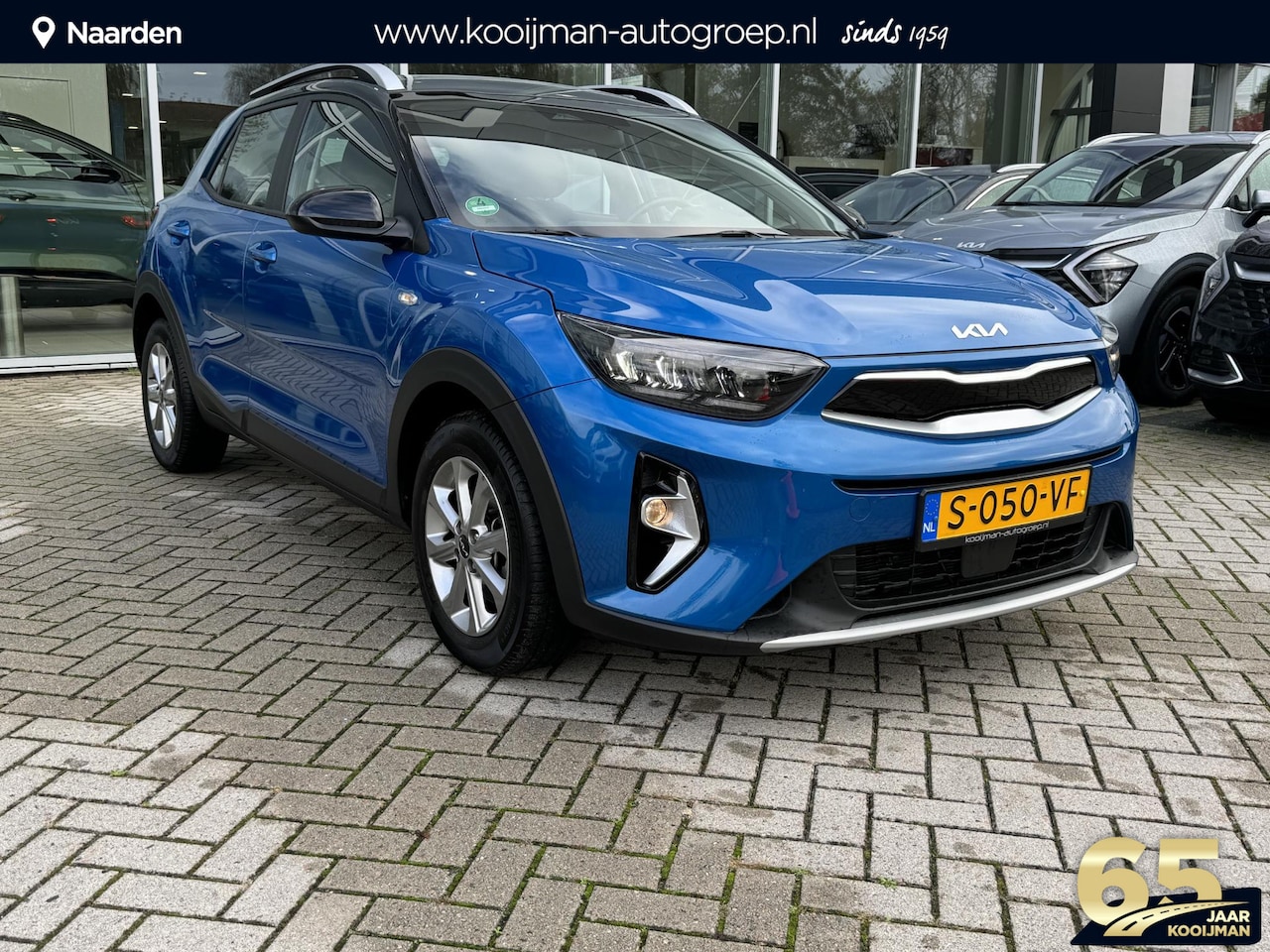 Kia Stonic - 1.0 T-GDi MHEV DynamicLine | Cruise control | parkeer sensoren | achteruitrij camera | Blu - AutoWereld.nl