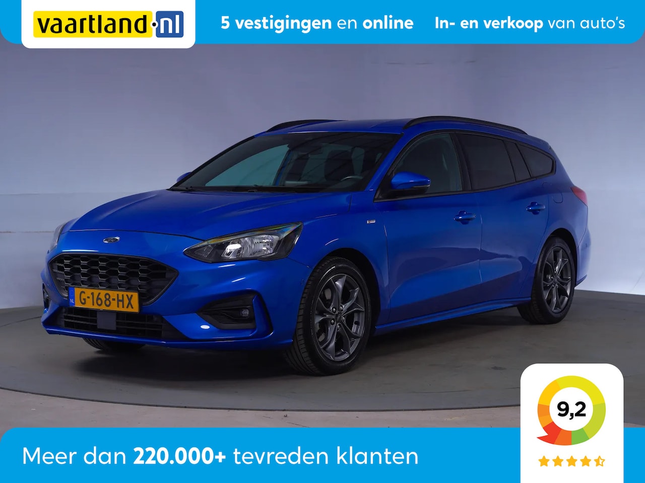 Ford Focus Wagon - 1.0 EcoBoost 125pk ST Line Business [ Navi Camera PDC Clima ] - AutoWereld.nl