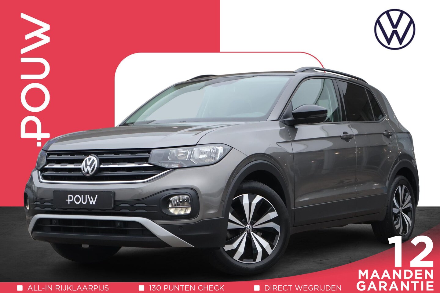 Volkswagen T-Cross - 1.0 TSI 95pk Life | Apple Carplay / Android Auto | Adaptieve Cruise | Navigatie - AutoWereld.nl