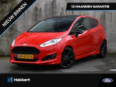 Ford Fiesta - Red Edition 1.0 EcoBoost 140pk PDC ACHTER | QUICK CLEAR | 17''LM | NAVI | AIRCO | LED DAGR