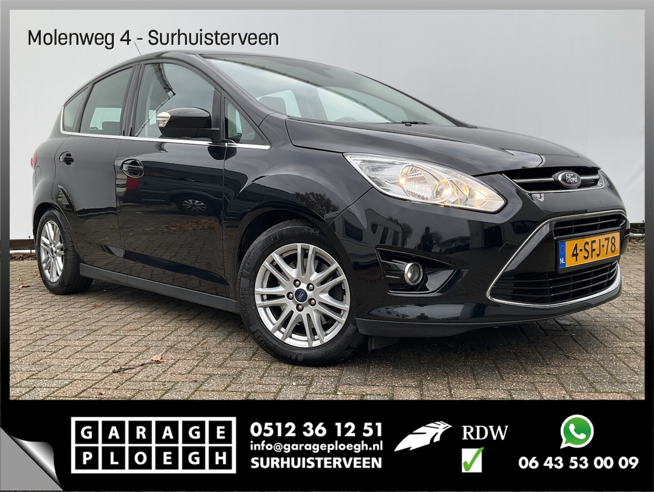 Ford C-Max - 1.6 150pk EcoBoost Titanium Navi Cruise Trekhaak(1500kg) - AutoWereld.nl