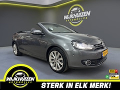 Volkswagen Golf Cabriolet - 1.4 TSI Exclusive Automaat met Leder Navigatie Led