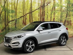 Hyundai Tucson - 1.6 T-GDi Premium 4WD Automaat Panodak Trekhaak 19 Inch Navi Camera Dodehoek