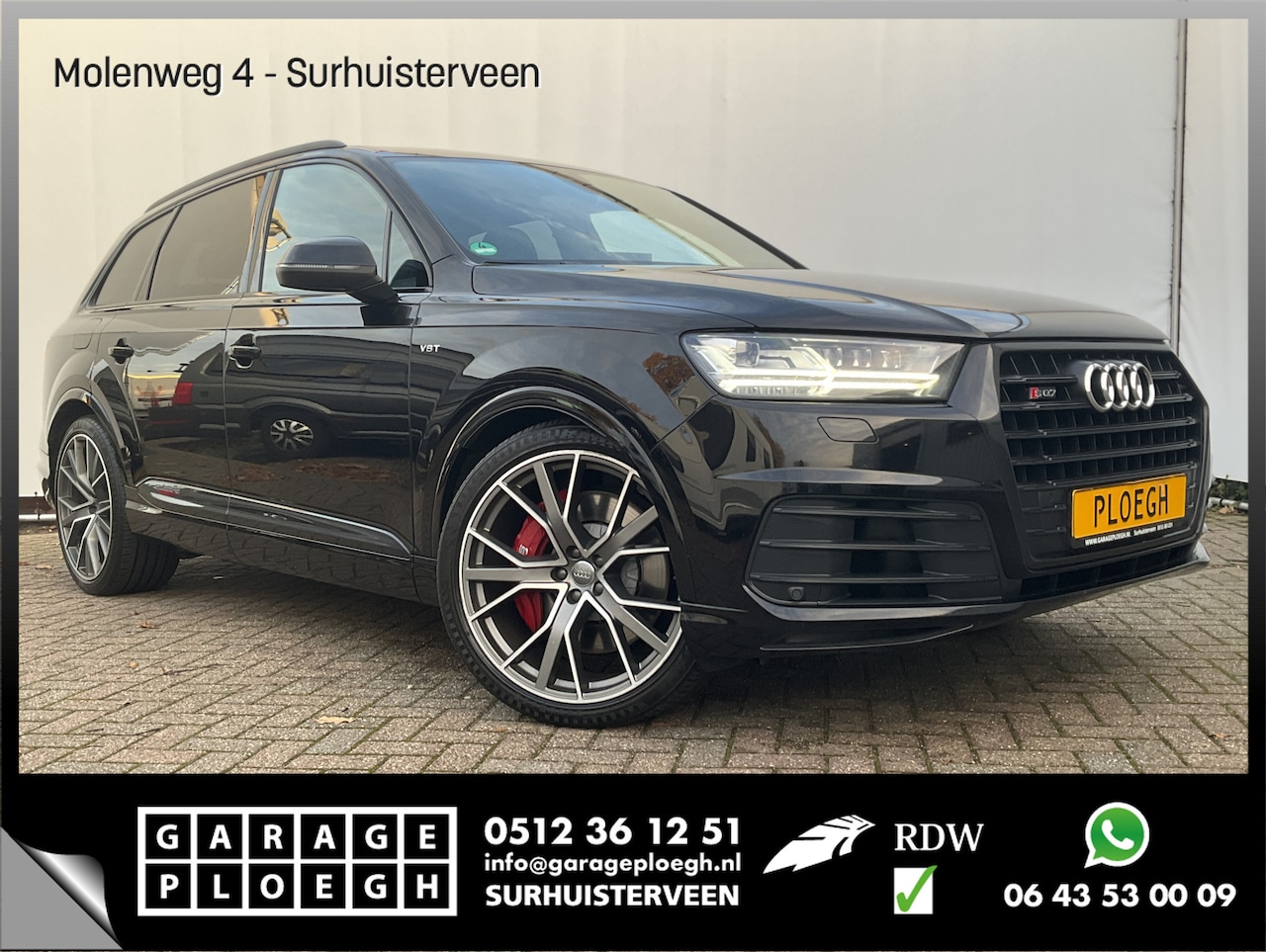 Audi SQ7 - 4.0 TDI 436pk quattro Pro Line + Leer Nav/Cam Vol opties - AutoWereld.nl