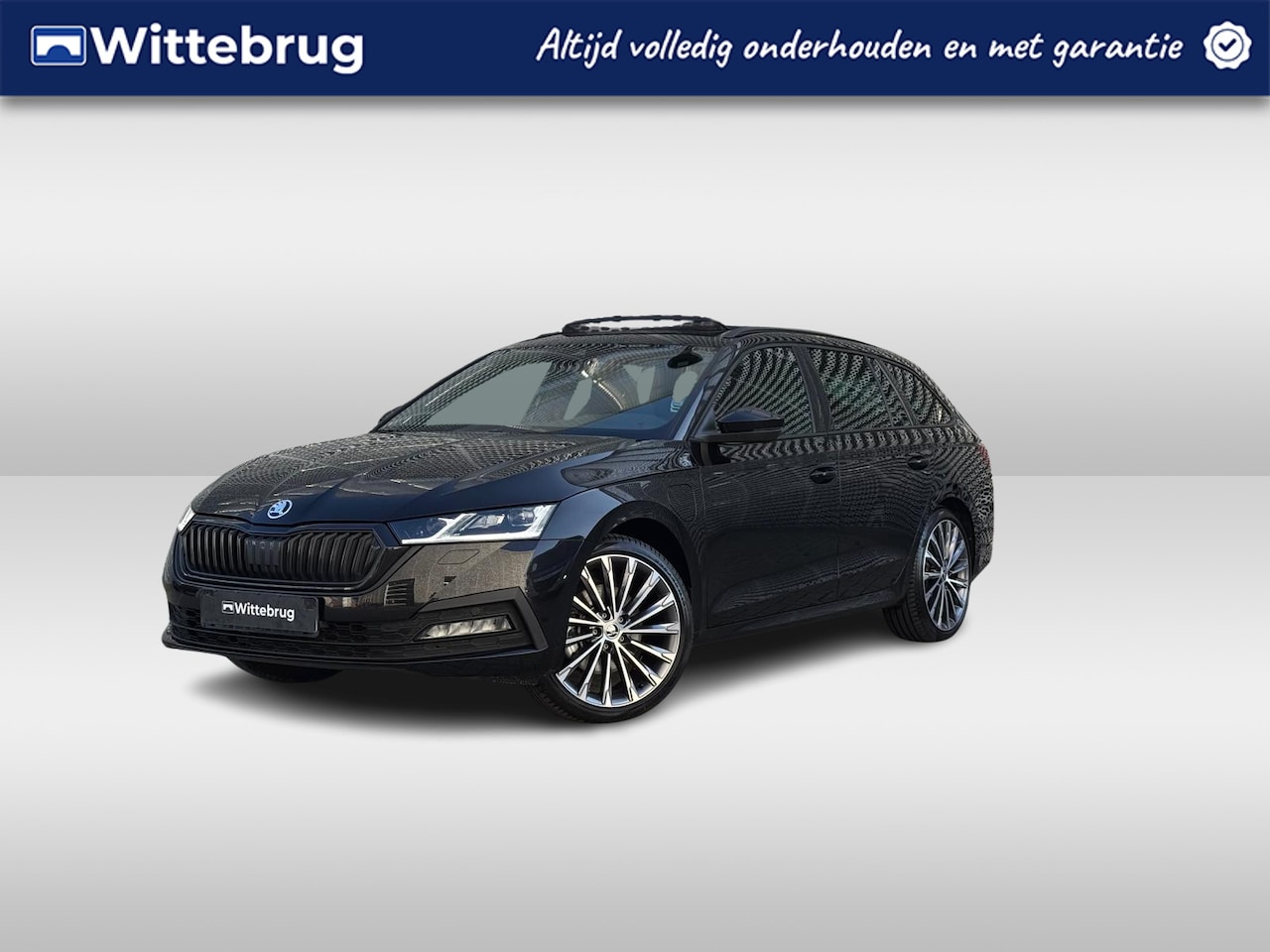 Skoda Octavia Combi - 1.4 TSI iV PHEV 204pk DSG Sportline / Panoramadak / Head-up Display / LED Matrix / Memory - AutoWereld.nl