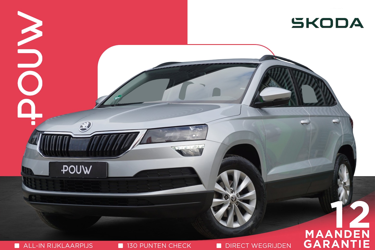 Skoda Karoq - 1.0 TSI 115pk DSG Business Edition | SmartLink Navigatie | Trekhaak Wegklapbaar | Cruise C - AutoWereld.nl