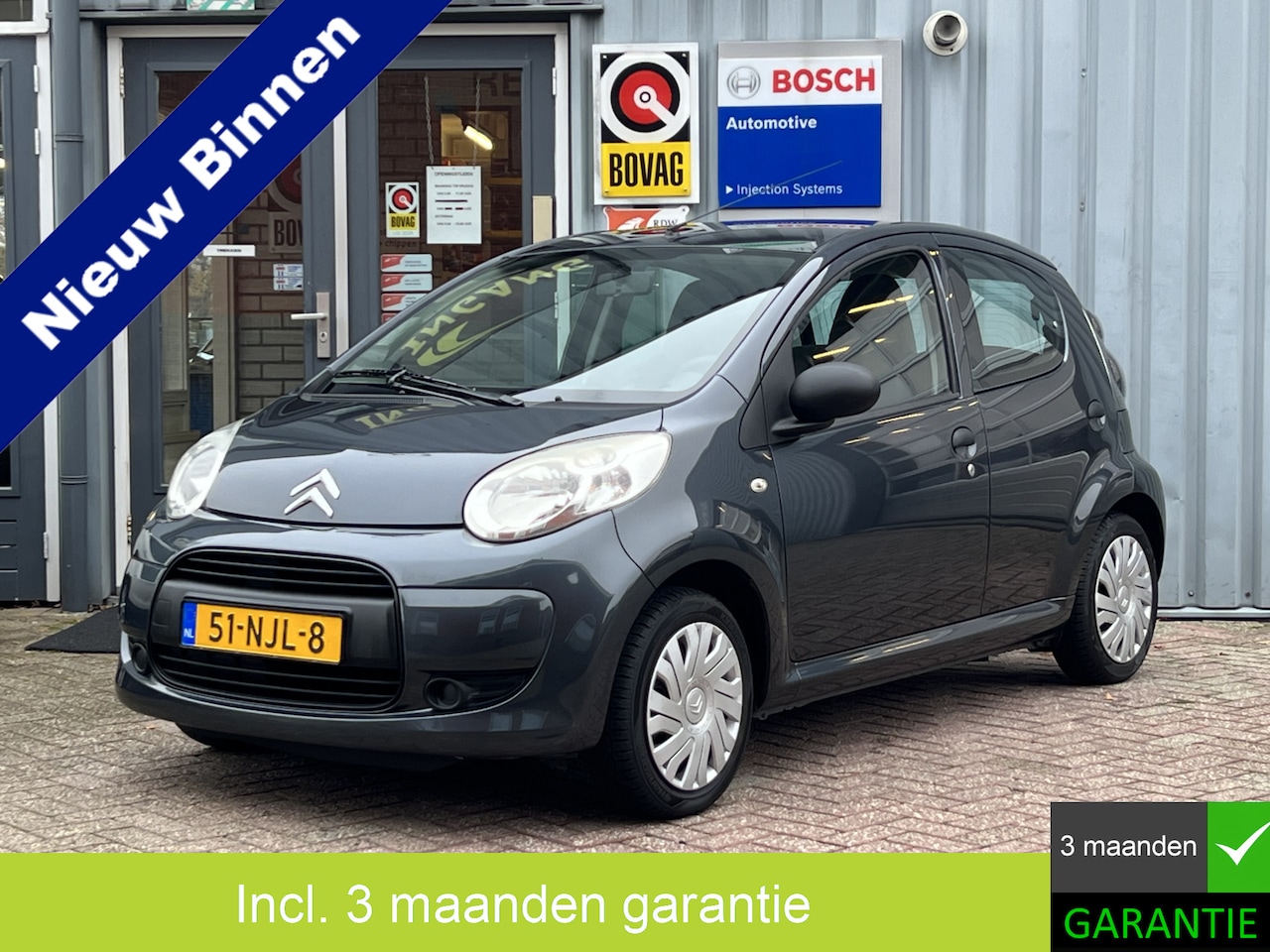 Citroën C1 - 1.0-12V Séduction | BLUETOOTH | 5DRS | ALL SEASON BANDEN | - AutoWereld.nl