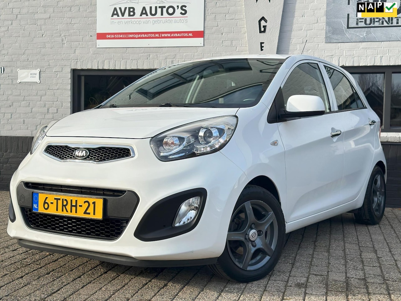 Kia Picanto - 1.2 CVVT BusinessLine Airco USB AUX - AutoWereld.nl