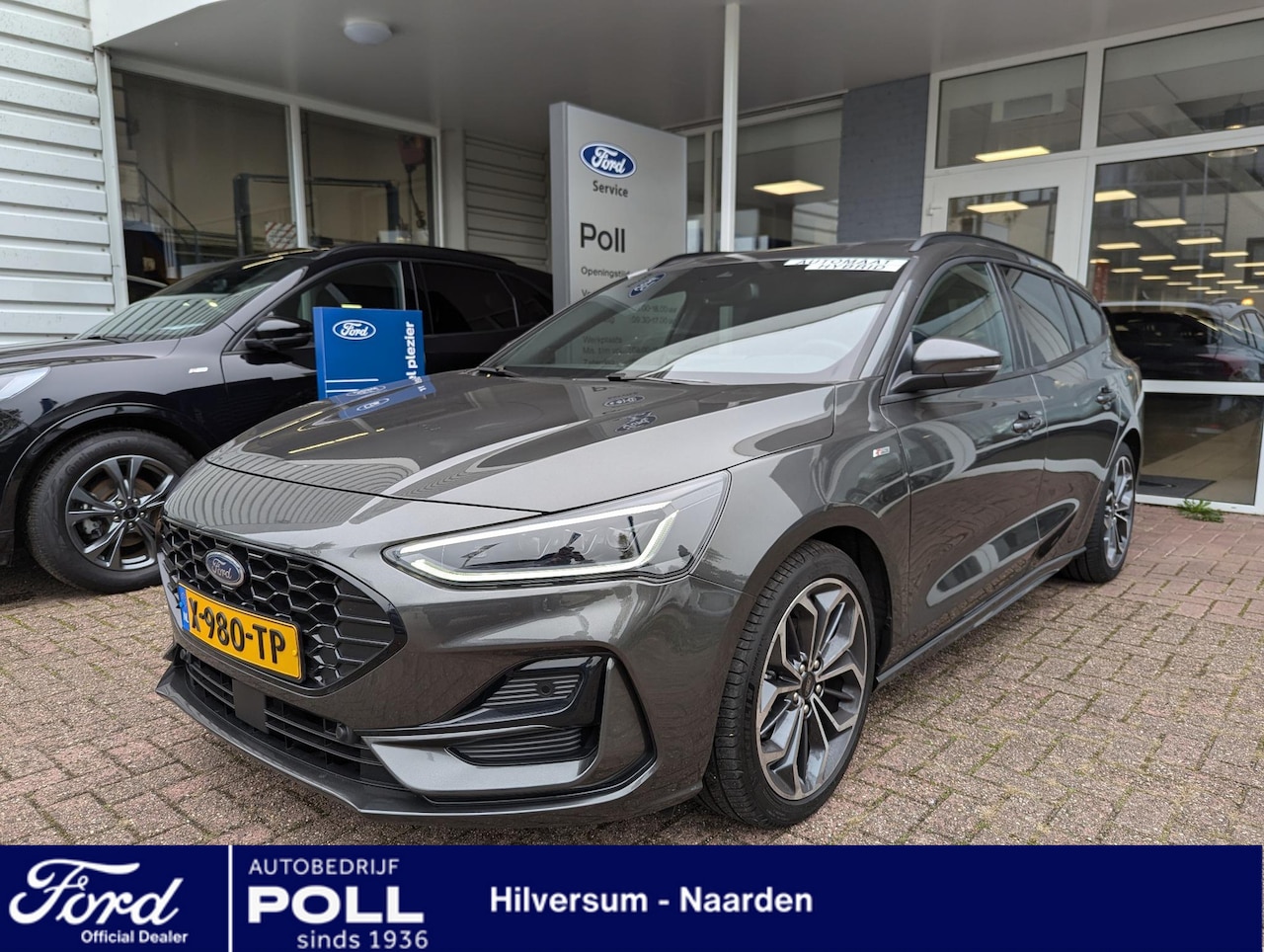 Ford Focus Wagon - 155pk EcoB Hybrid Automaat ST-Line Groot scherm scherm Winter pack Wagon Garantie 20-3-202 - AutoWereld.nl