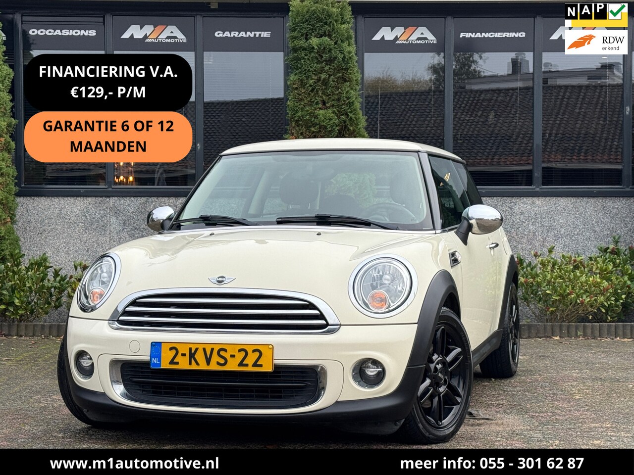 MINI One - 1.6 Holland Street | Airco | Navi | Cruise Control - AutoWereld.nl