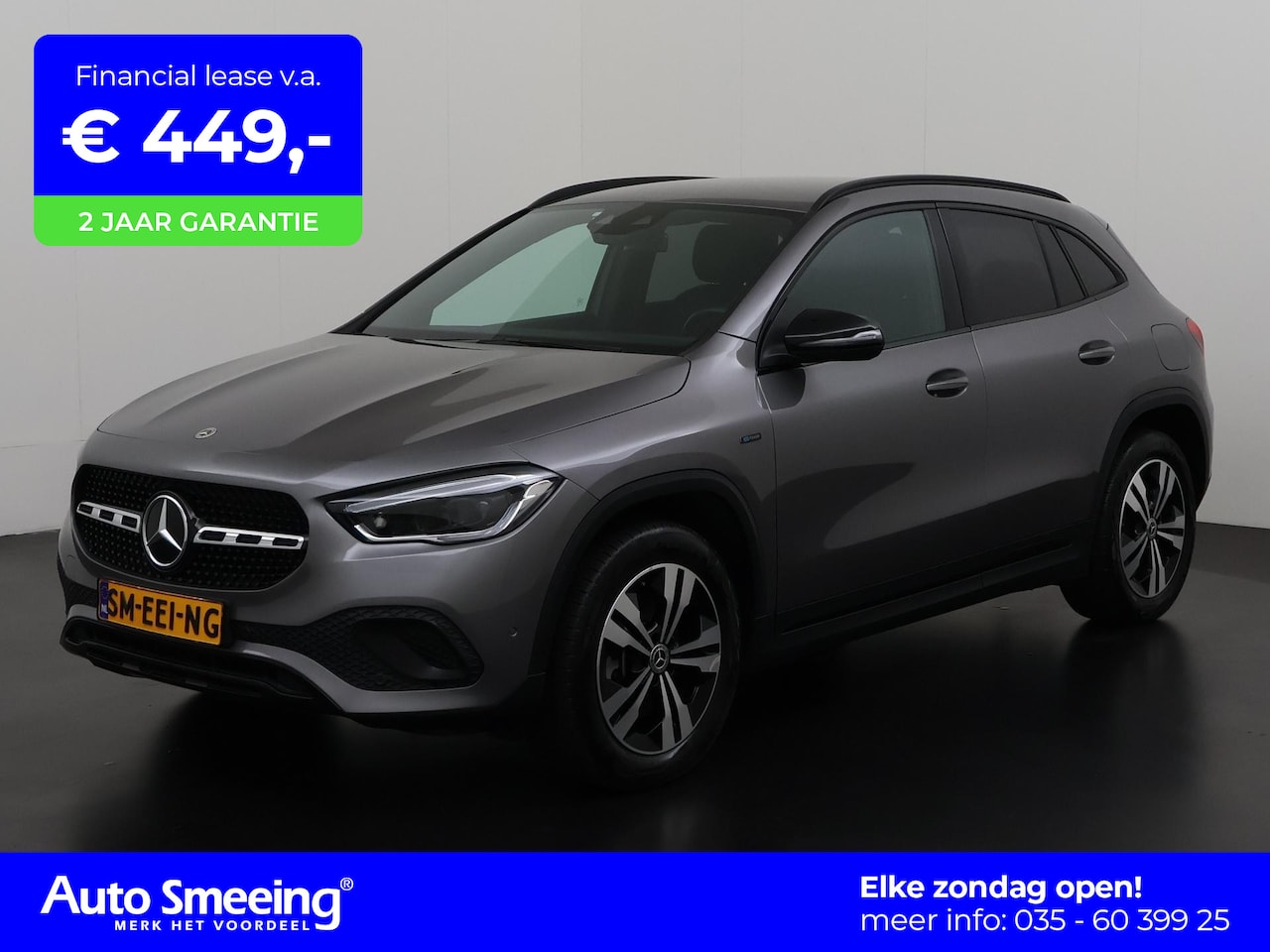 Mercedes-Benz GLA-Klasse - 250e Progressive Night | Trekhaak | Widescreen | Camera | Zondag Open! - AutoWereld.nl