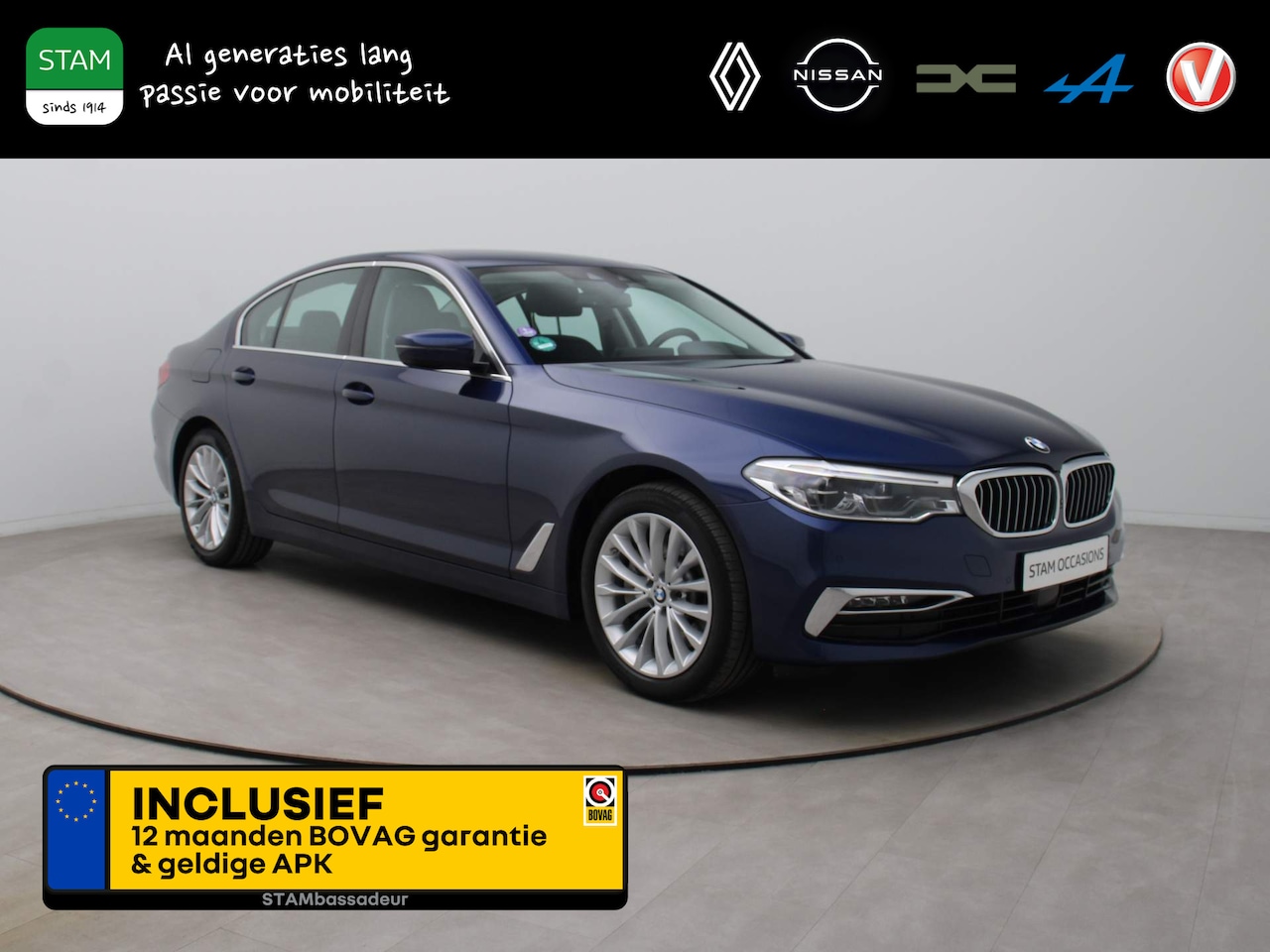 BMW 5-serie - 252pk 530i High Executive AUTOMAAT 360° Camera | Adapt. Cruise | Harman Kardon | Head-Up | - AutoWereld.nl