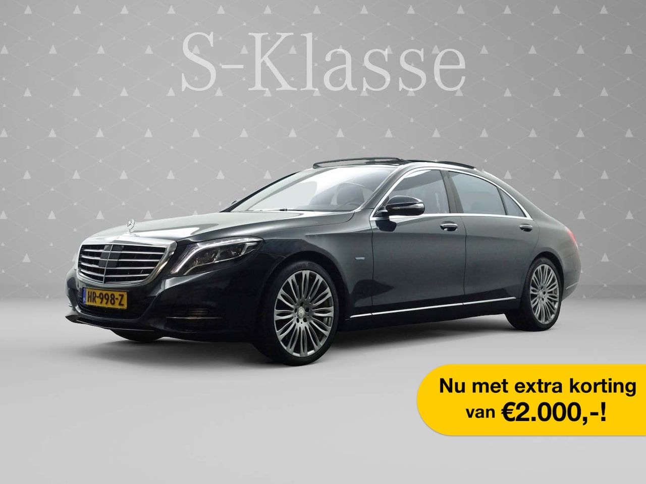 Mercedes-Benz S-klasse - 500 PLUG-IN HYBRID Lang Prestige Plus [ BTW AUTO! EX € 37.107,- ] Panodak I Stoelventilati - AutoWereld.nl