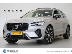 Volvo XC60 - T6 350PK AWD Ultimate Dark | Luchtvering | B&W Audio | 360º view | Trekhaak | HUD