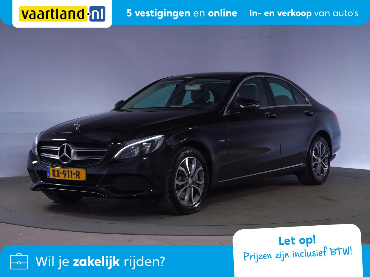 Mercedes-Benz C-klasse - 350 e Lease Edition Aut. [ Navi Camera Full LED ] - AutoWereld.nl