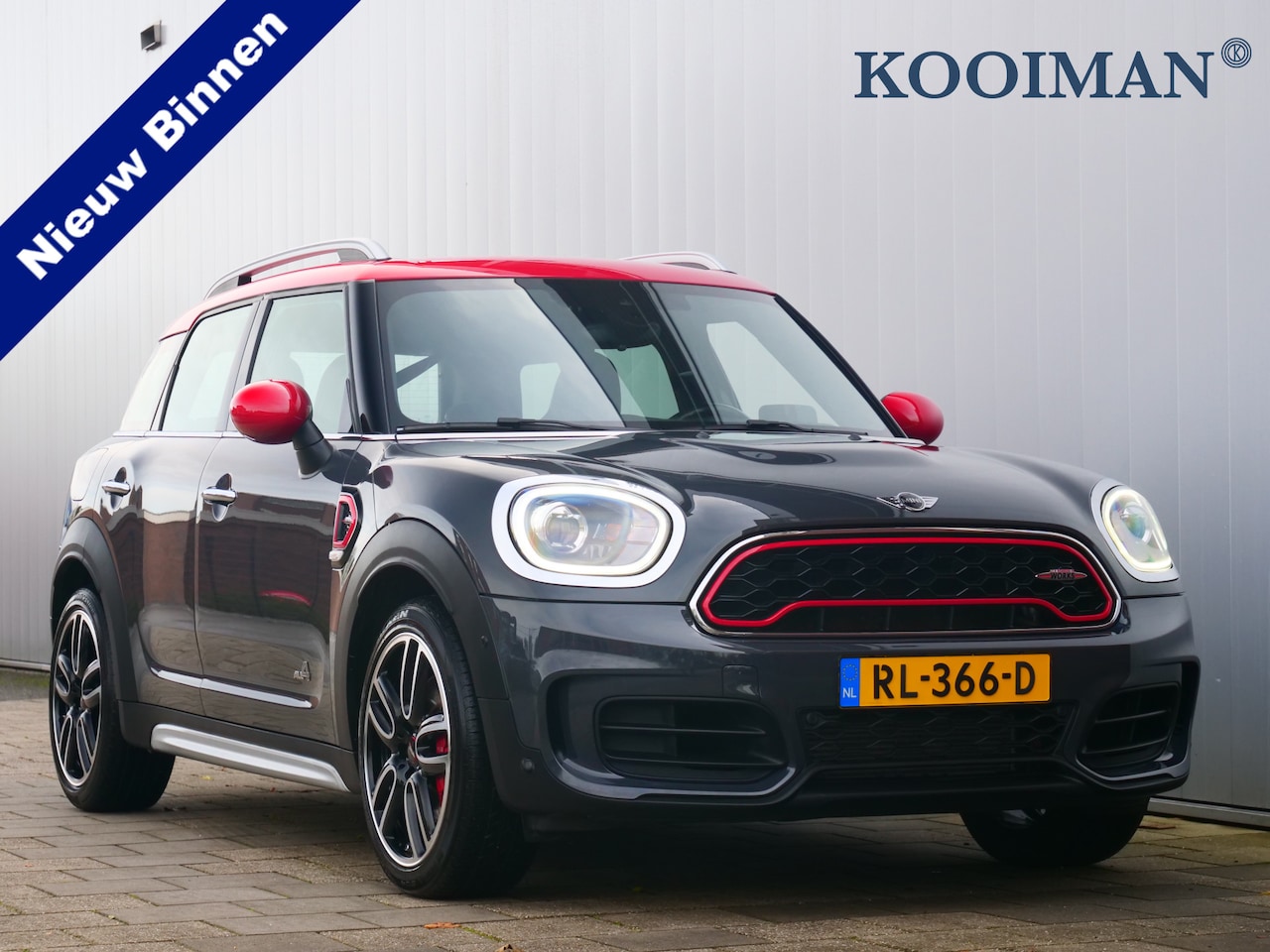 MINI Countryman - Mini 2.0 John Cooper Works 231pk ALL4 Chili Automaat Camera / Headup display / Navigatie - AutoWereld.nl