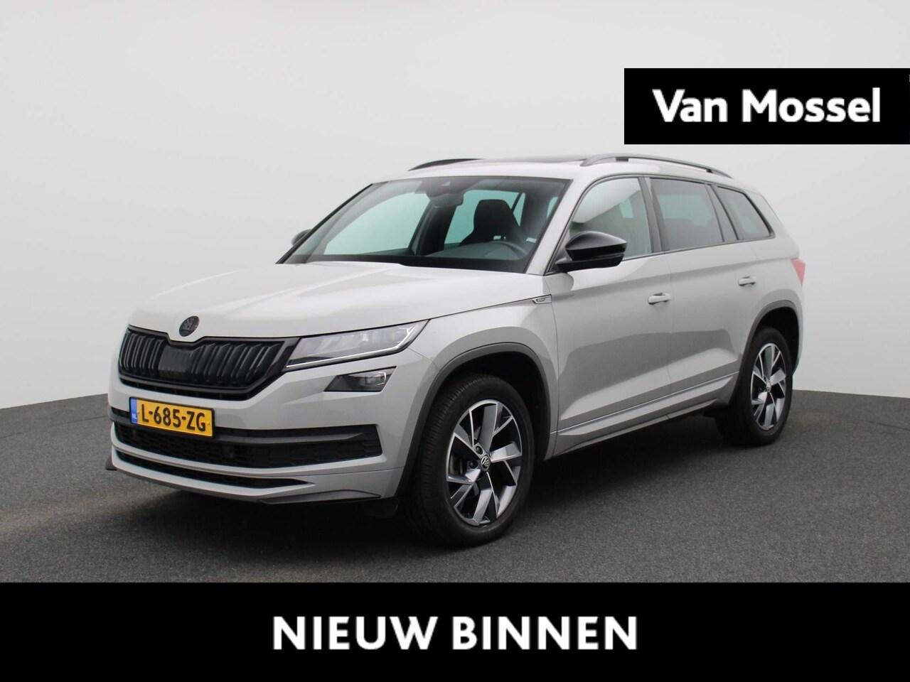 Skoda Kodiaq - 1.5 TSI Sportline Business 7p. 150 PK AUTOMAAT | Panoramisch schuif/kanteldak | Stoelverwa - AutoWereld.nl