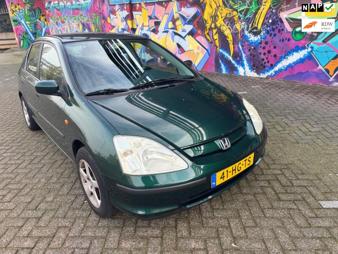 Honda Civic - 1.4i LS airco sport velgen leuke auto 5 deuren stereo - AutoWereld.nl