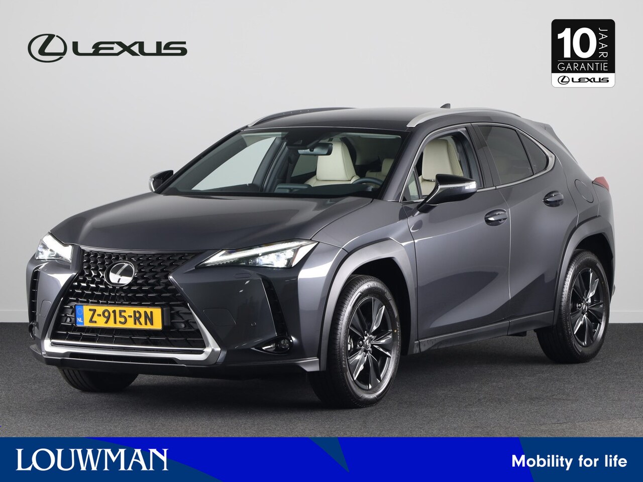 Lexus UX - 250h Luxury Line *DEMO* | Ivoor Leder Interieur + Stoelverwarming | - AutoWereld.nl