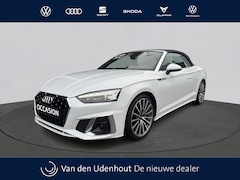 Audi A5 Cabriolet - 40 TFSI S edition | 204PK | Parkeerhulp + | 19" LMV | Stoel+Nekverwarming | Leder |