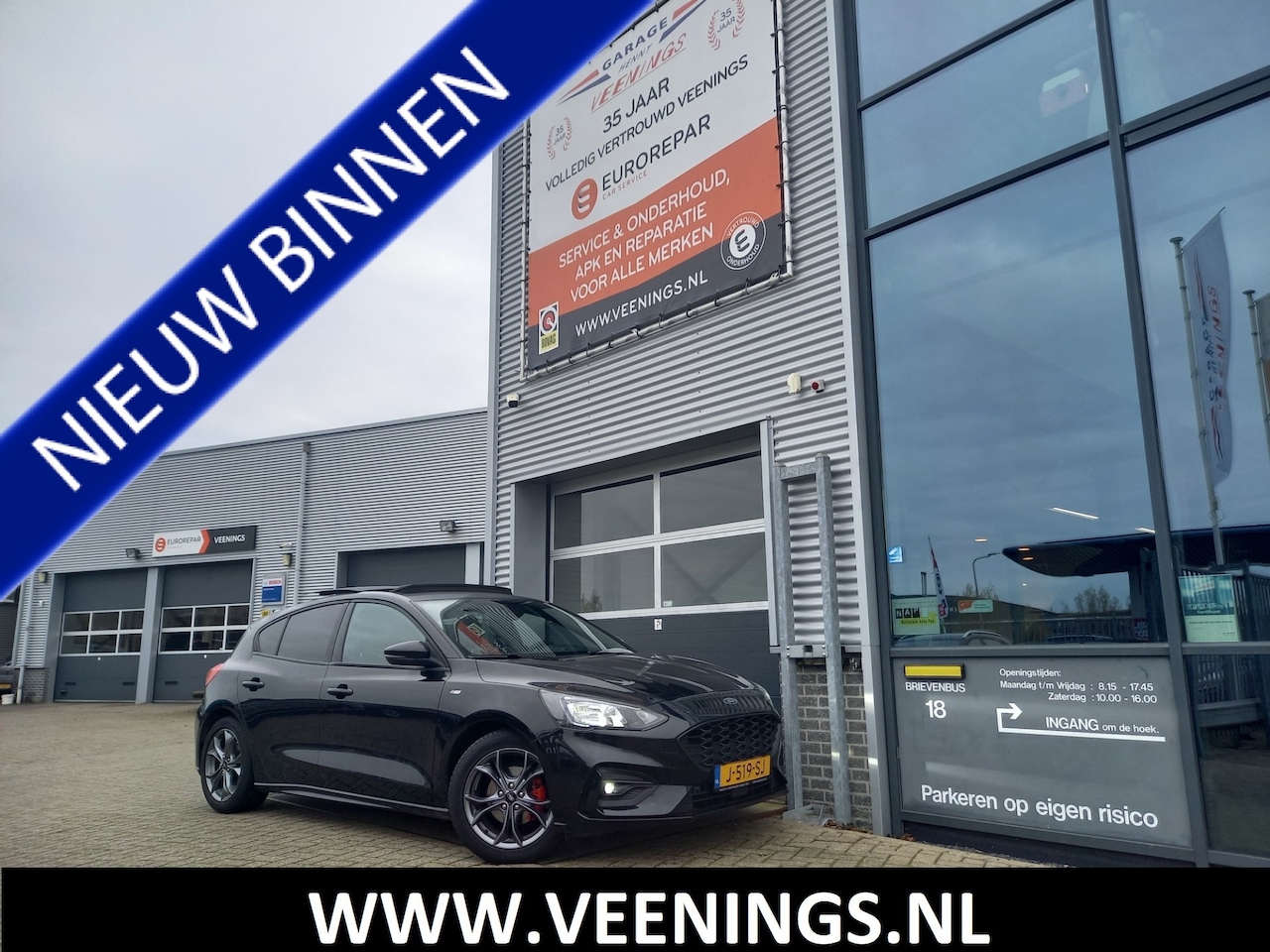 Ford Focus - 1.0 155PK EcoBoost Hybrid ST Line X Business - PANO - OPEN DAK - CAMERA - STL + STR VERW. - AutoWereld.nl