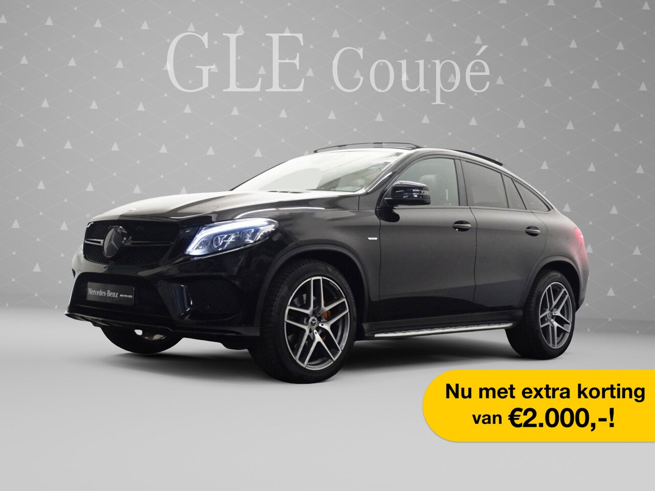 Mercedes-Benz GLE-Klasse Coupé - 350 d 4MATIC AMG Night edition- Panodak I  Ambient light I Camera I Elek interieur - AutoWereld.nl