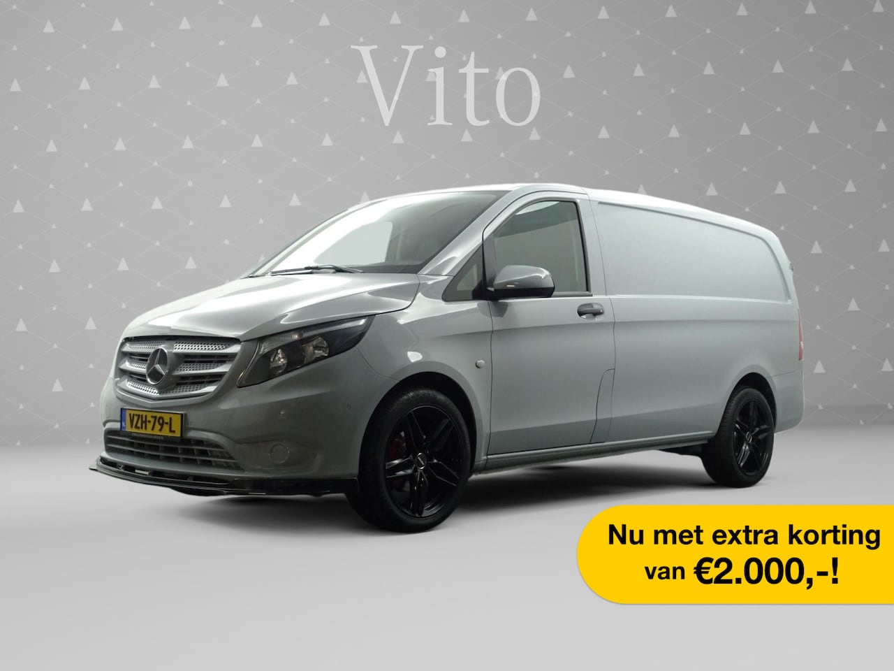 Mercedes-Benz Vito - 111 CDI Lang AMG Night Edtion 3 pers I Design Leder interieur I | Camera I Lane assist I K - AutoWereld.nl