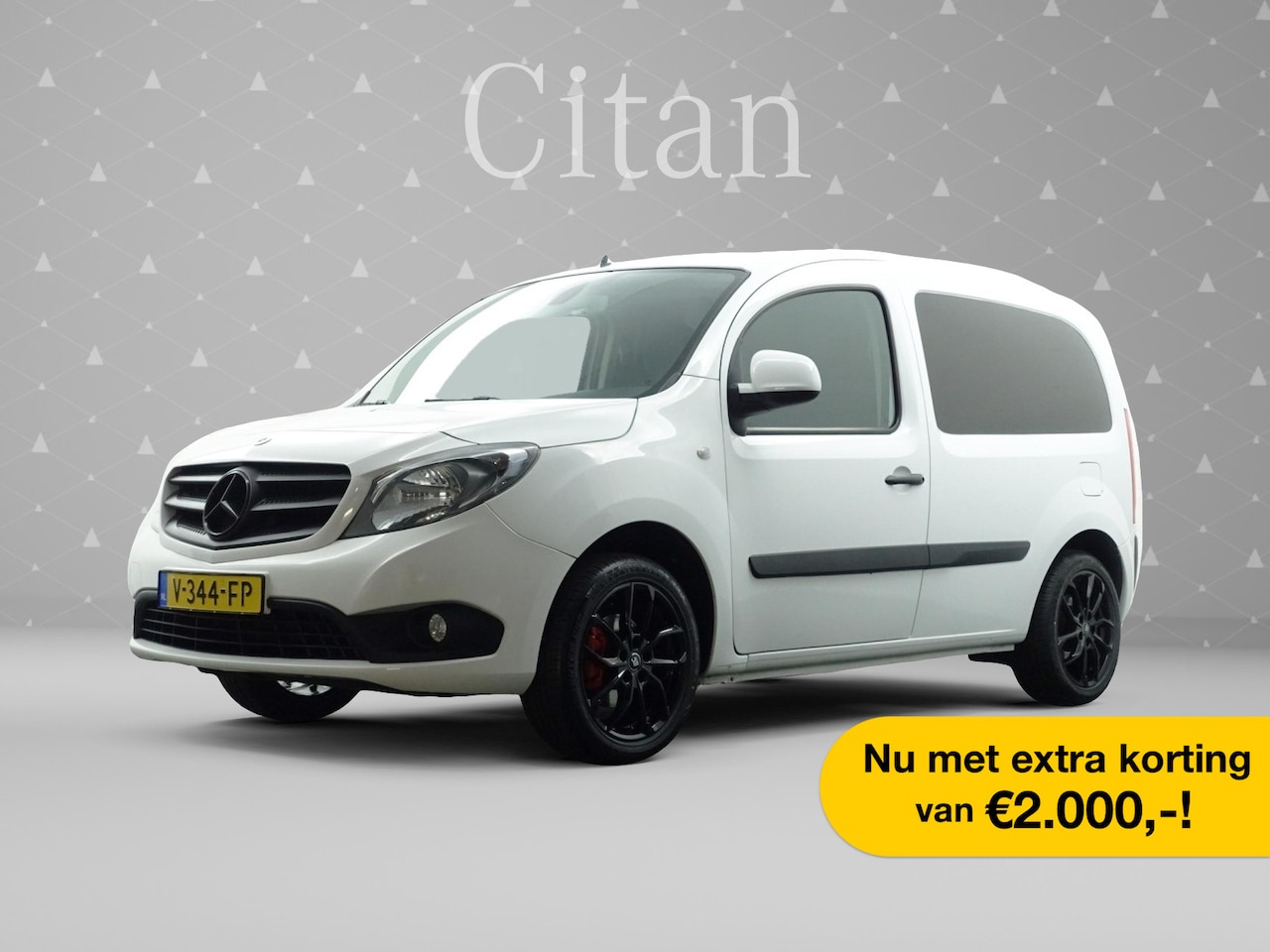 Mercedes-Benz Citan - 109 CDI BlueEFFICIENCY Business Edition [ Euro 6 ] Airco I Licht metalen velgen I Cruise c - AutoWereld.nl