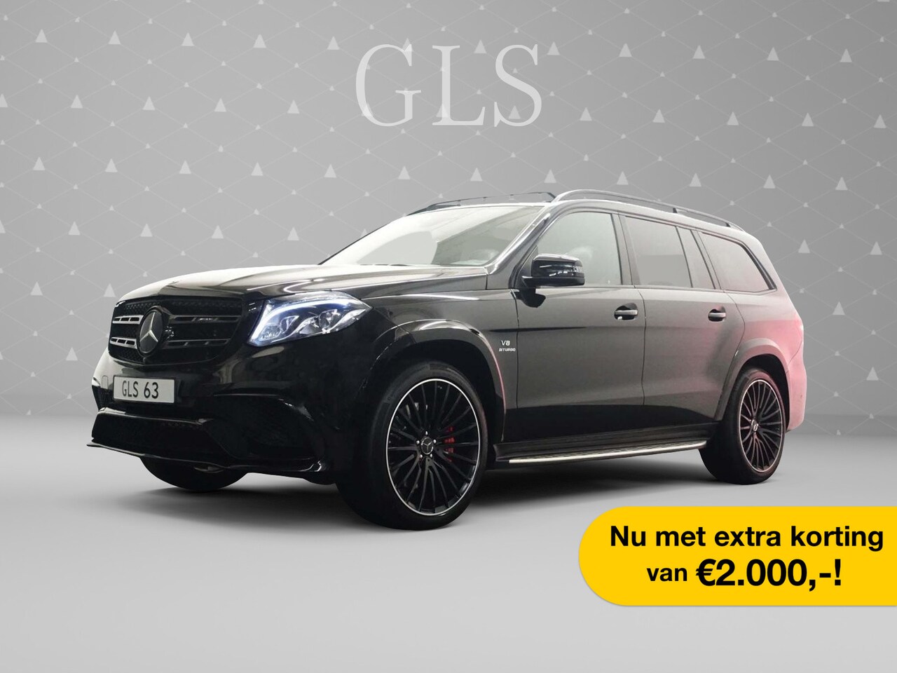 Mercedes-Benz GLS - 63s AMG 585pk 4MATIC Aut- Panodak I B&O I 360 Camera I Leer I  7 Persoons I Full - AutoWereld.nl