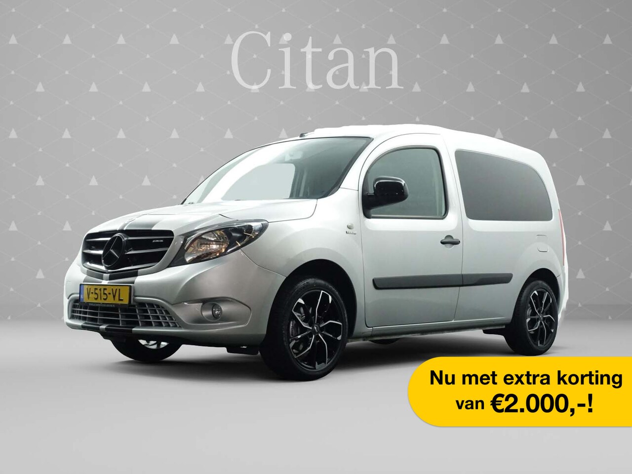 Mercedes-Benz Citan - 109 CDI BlueEFFICIENCY AMG Design Edition [ Euro 6 ] Airco I LMV - AutoWereld.nl