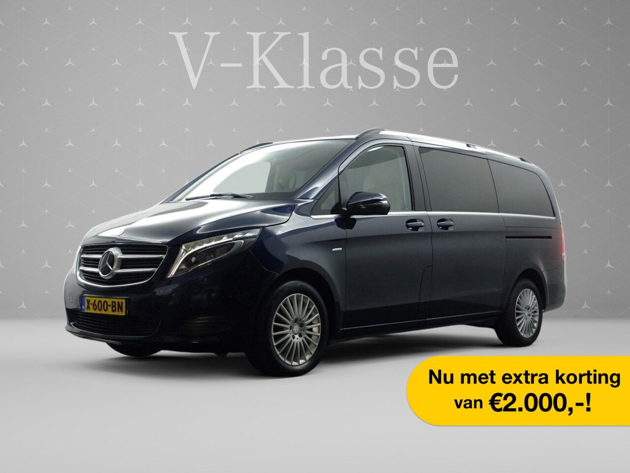 Mercedes-Benz V-klasse - 200d Lang Avantgarde 6/7 Pers, 2x Schuifdeur I Xenon Led I Lane Assist I Ada Cruise IStand - AutoWereld.nl