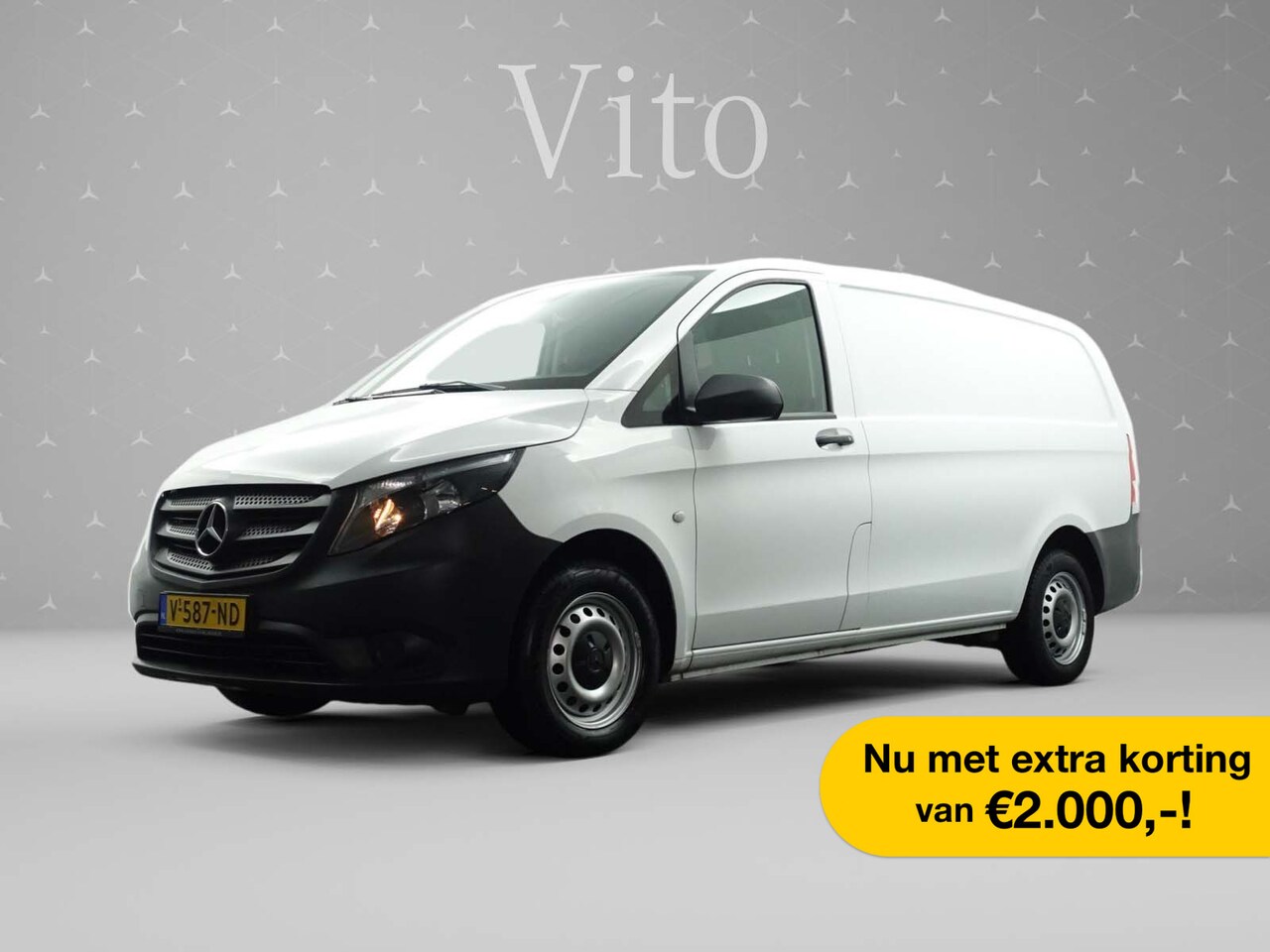 Mercedes-Benz Vito - 114 CDI Lang Business Ambition Aut- 3 Pers [ EURO 6 ! ] Navi I Clima I Camera I Cruise I D - AutoWereld.nl