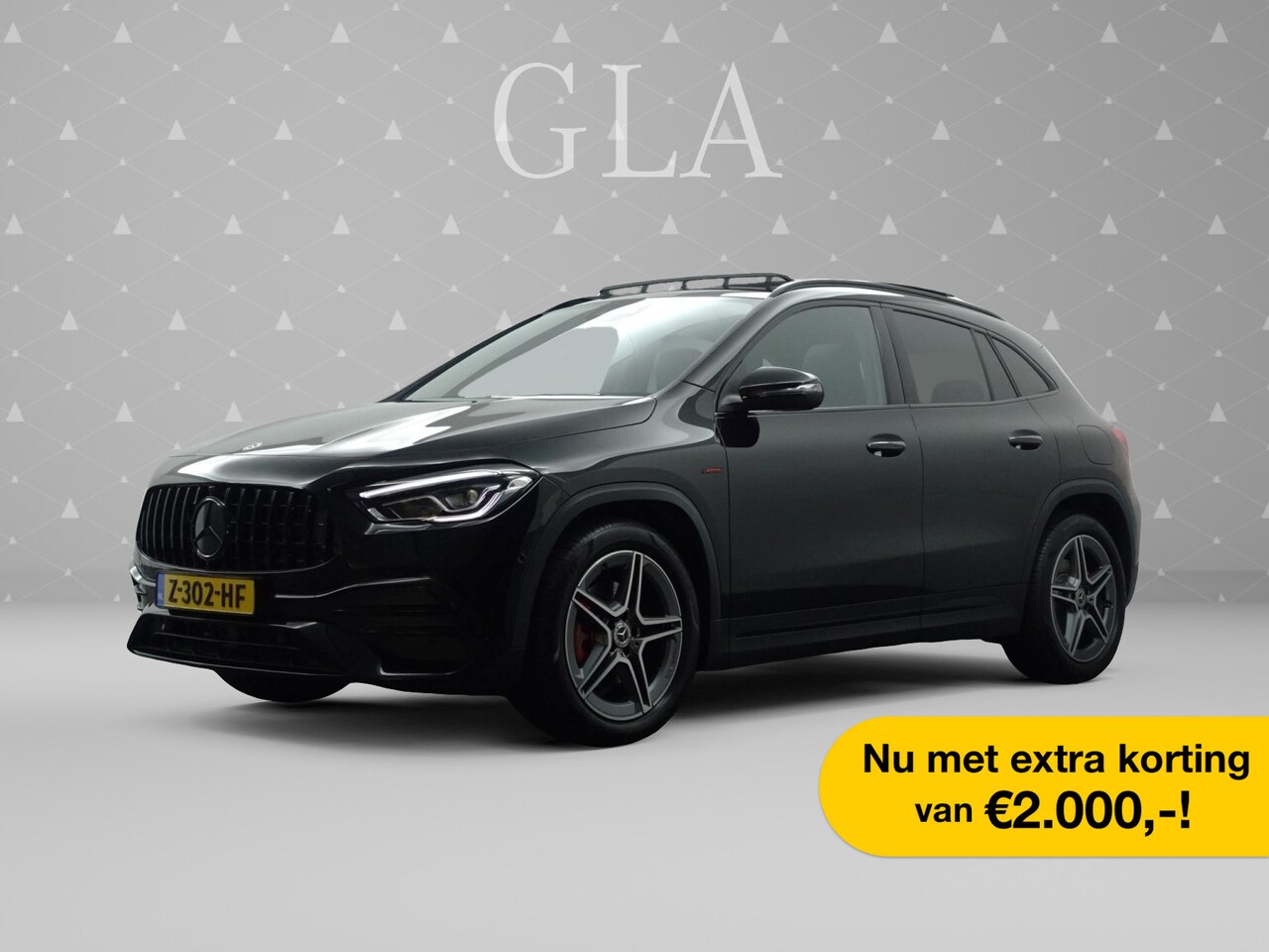 Mercedes-Benz GLA-Klasse - 250 4MATIC AMG Night Edition Aut- Panodak I Sfeerverlichting I  Carplay I Xenon Led I Alca - AutoWereld.nl