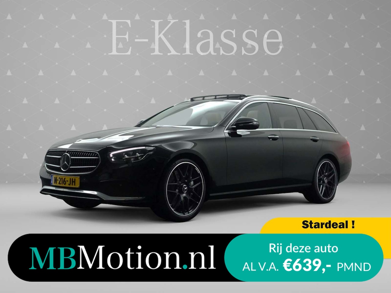 Mercedes-Benz E-klasse Estate - 300 e AMG Premium Luxury 9G Aut- Panoramadak I Leer I Camera I Memory seats I Carplay I  H - AutoWereld.nl