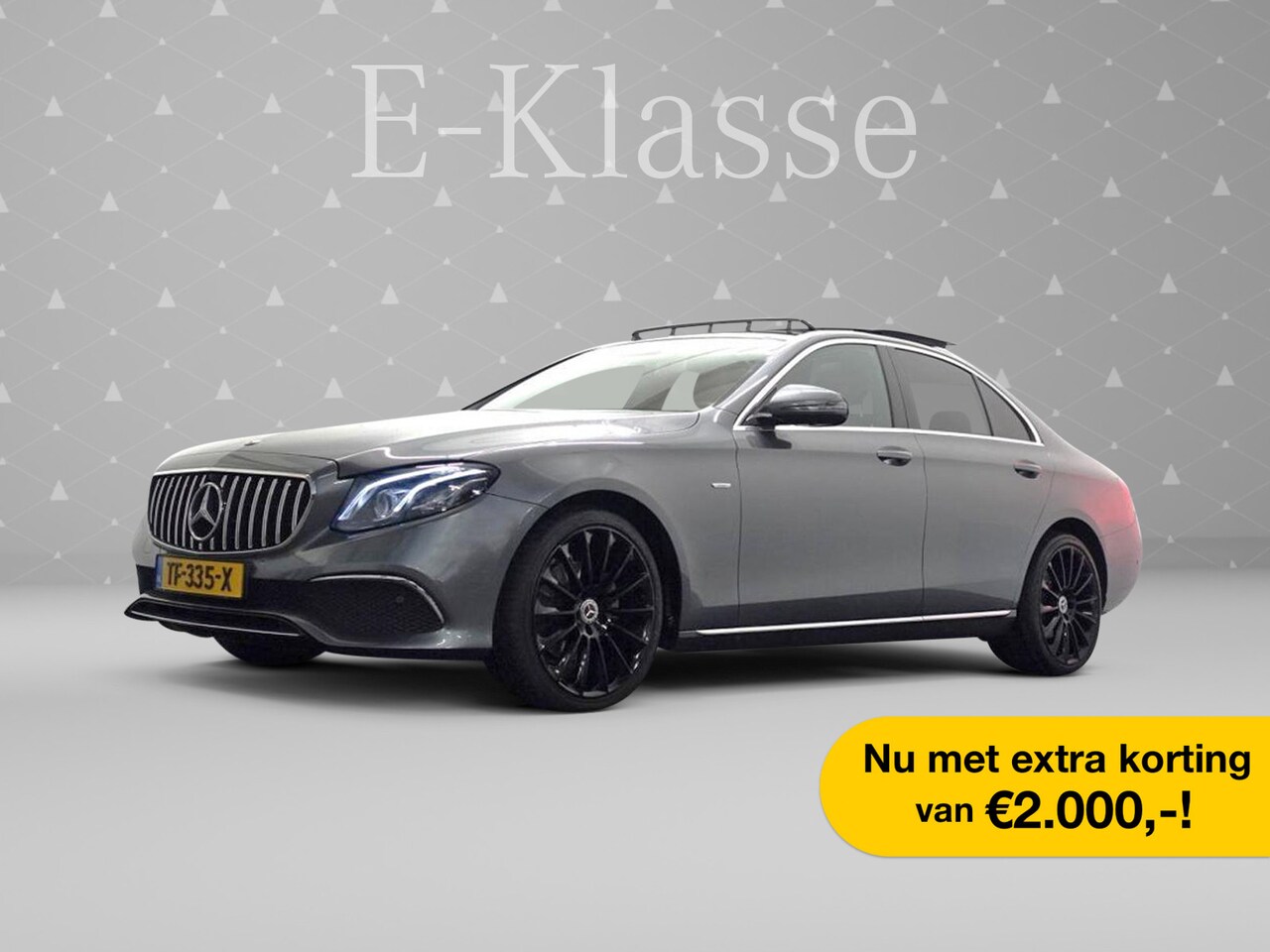 Mercedes-Benz E-klasse - 220 D 195pk AMG Prestige Aut- Panodak I Burmester I Sfeerverlichting I 360 Camera - AutoWereld.nl